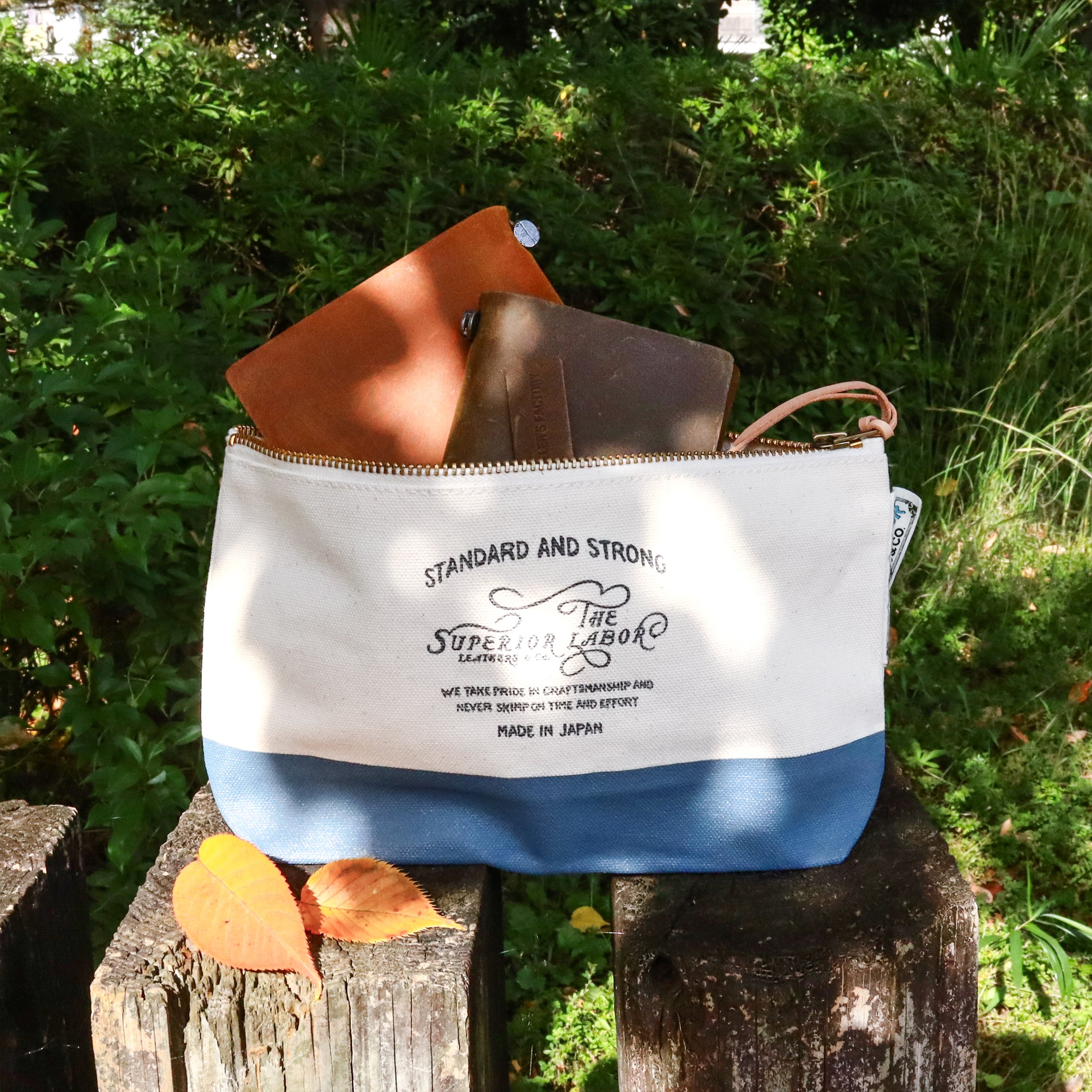 The Superior Labor / Engineer Pouch - Smocky Blue (size #3)