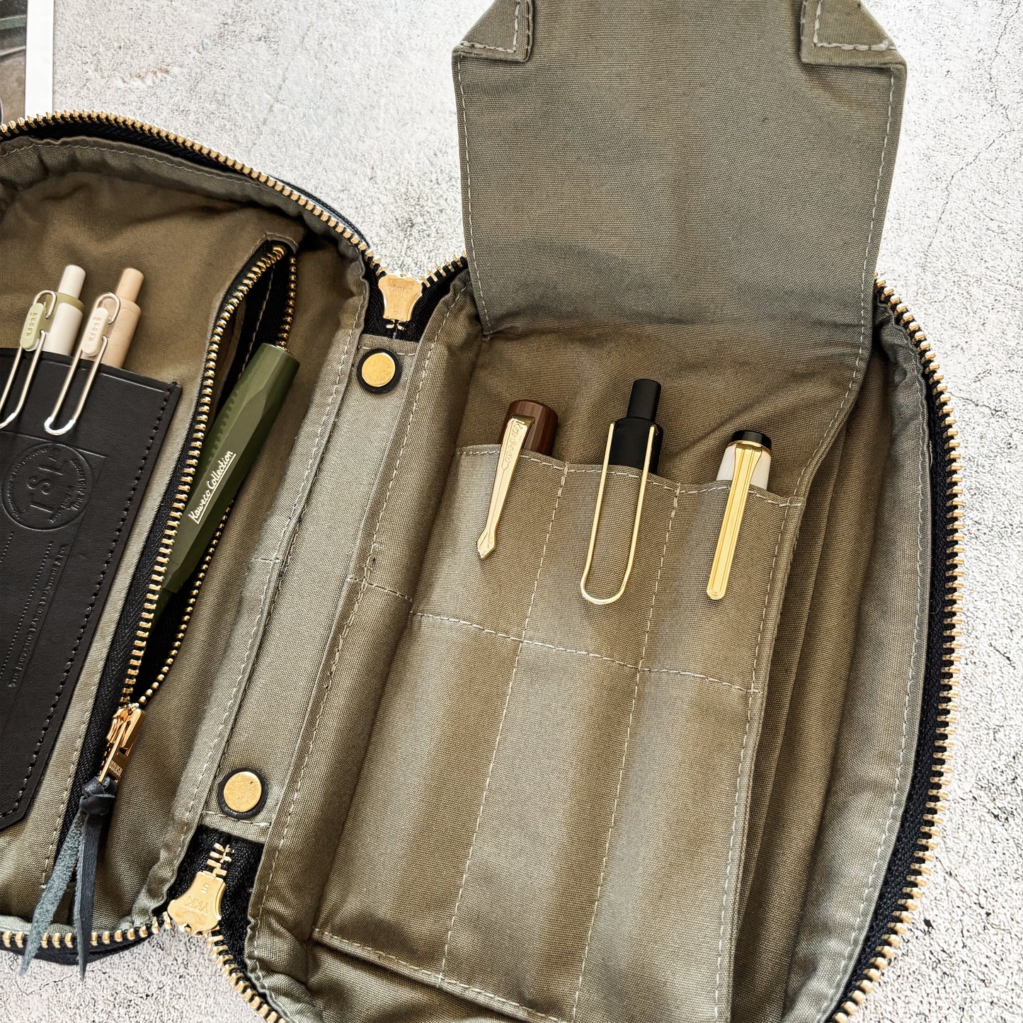 The Superior Labor Canvas Mission Case - Medium Black