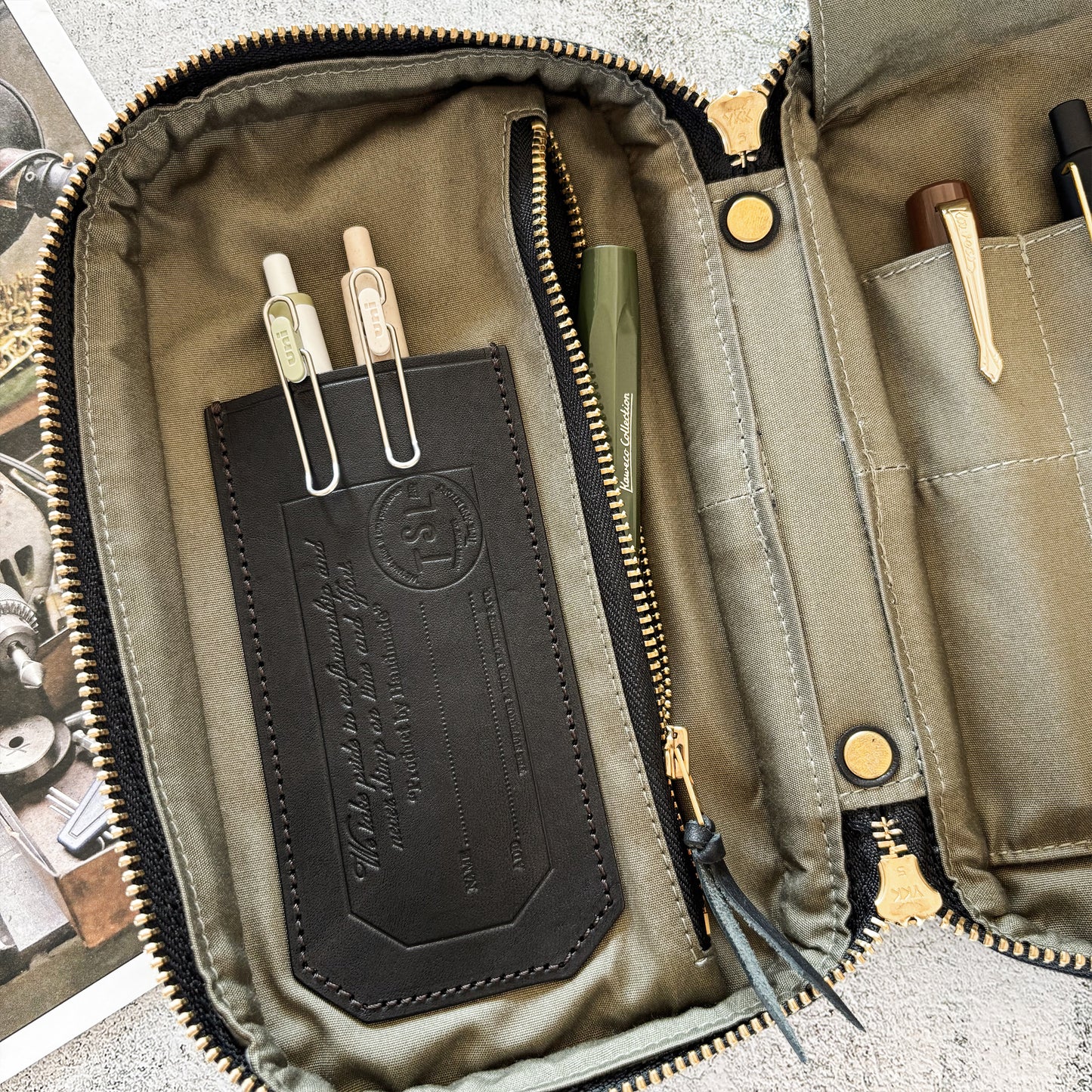 The Superior Labor Canvas Mission Case - Medium Black