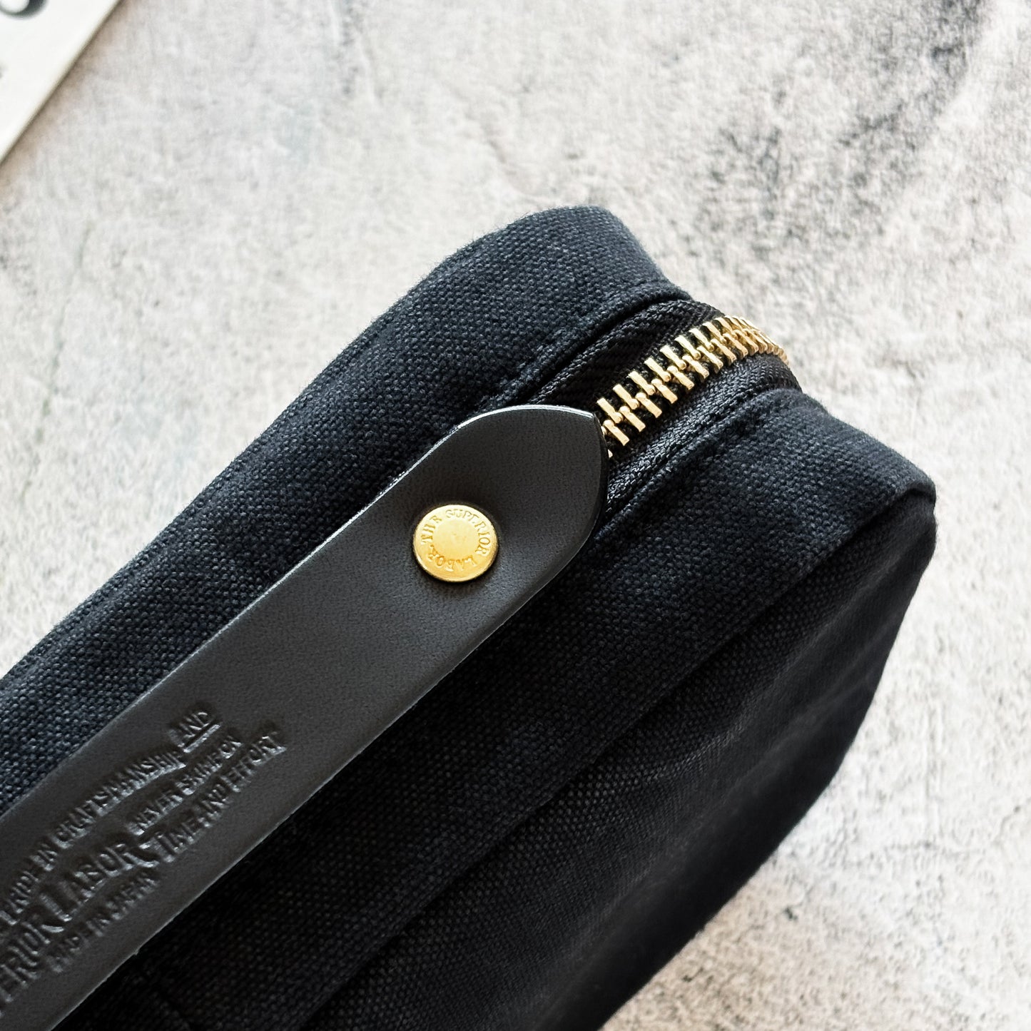 The Superior Labor Canvas Mission Case - Medium Black