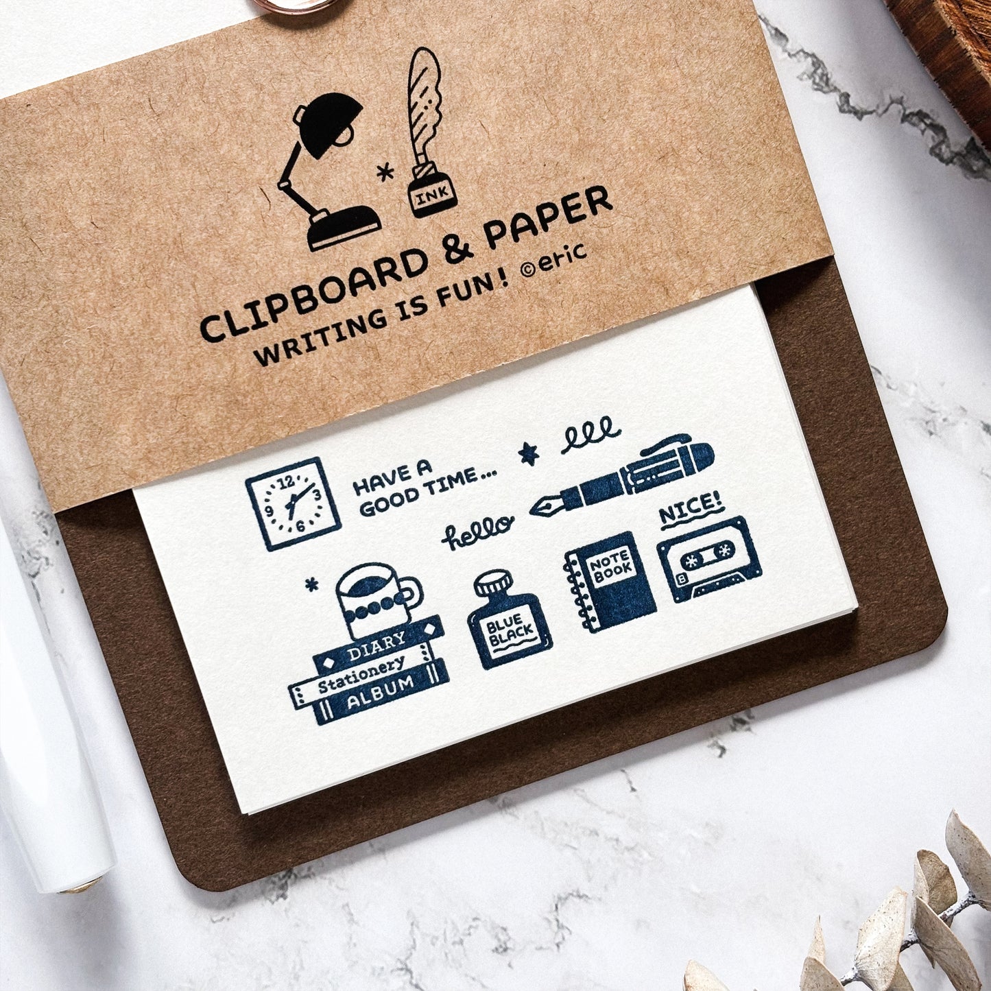 eric Letterpress Clipboard