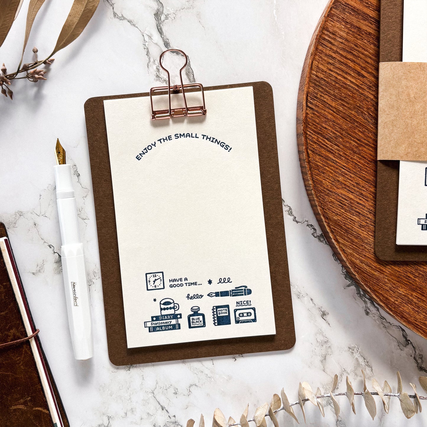 eric Letterpress Clipboard
