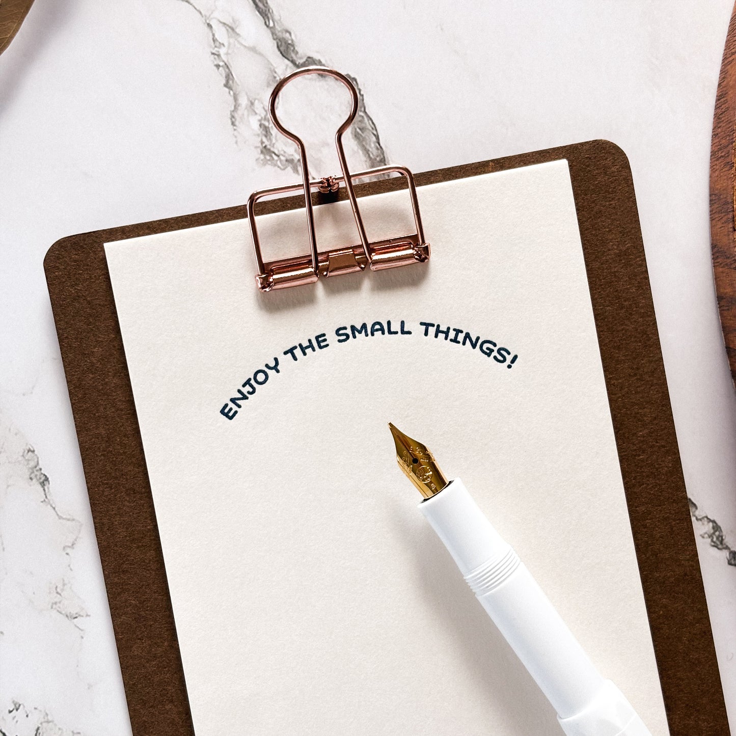 eric Letterpress Clipboard