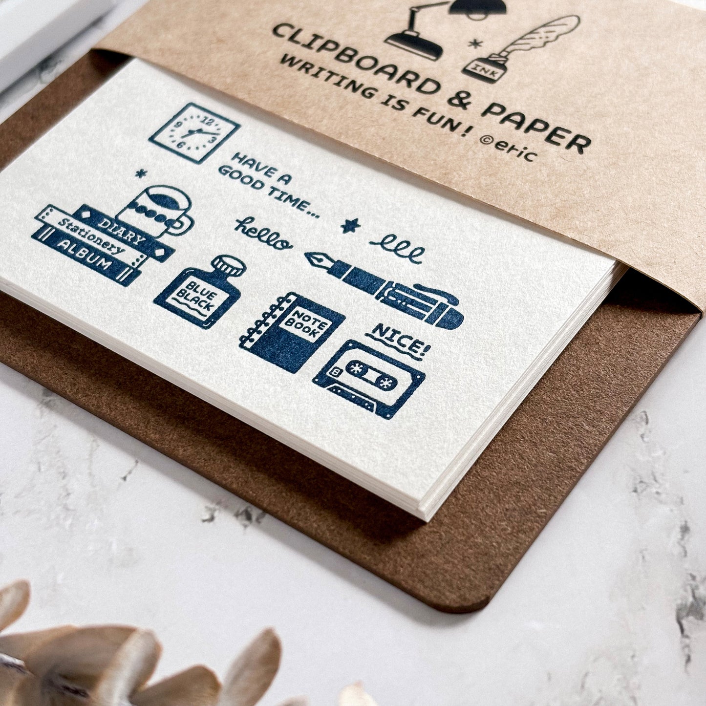 eric Letterpress Clipboard