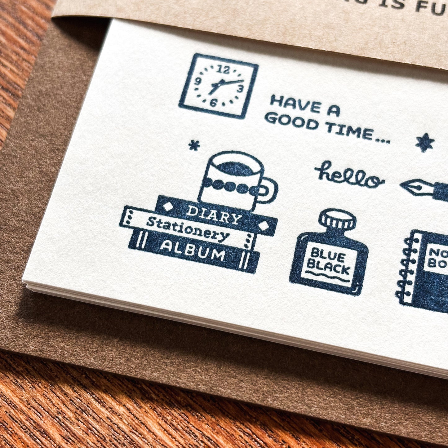 eric Letterpress Clipboard