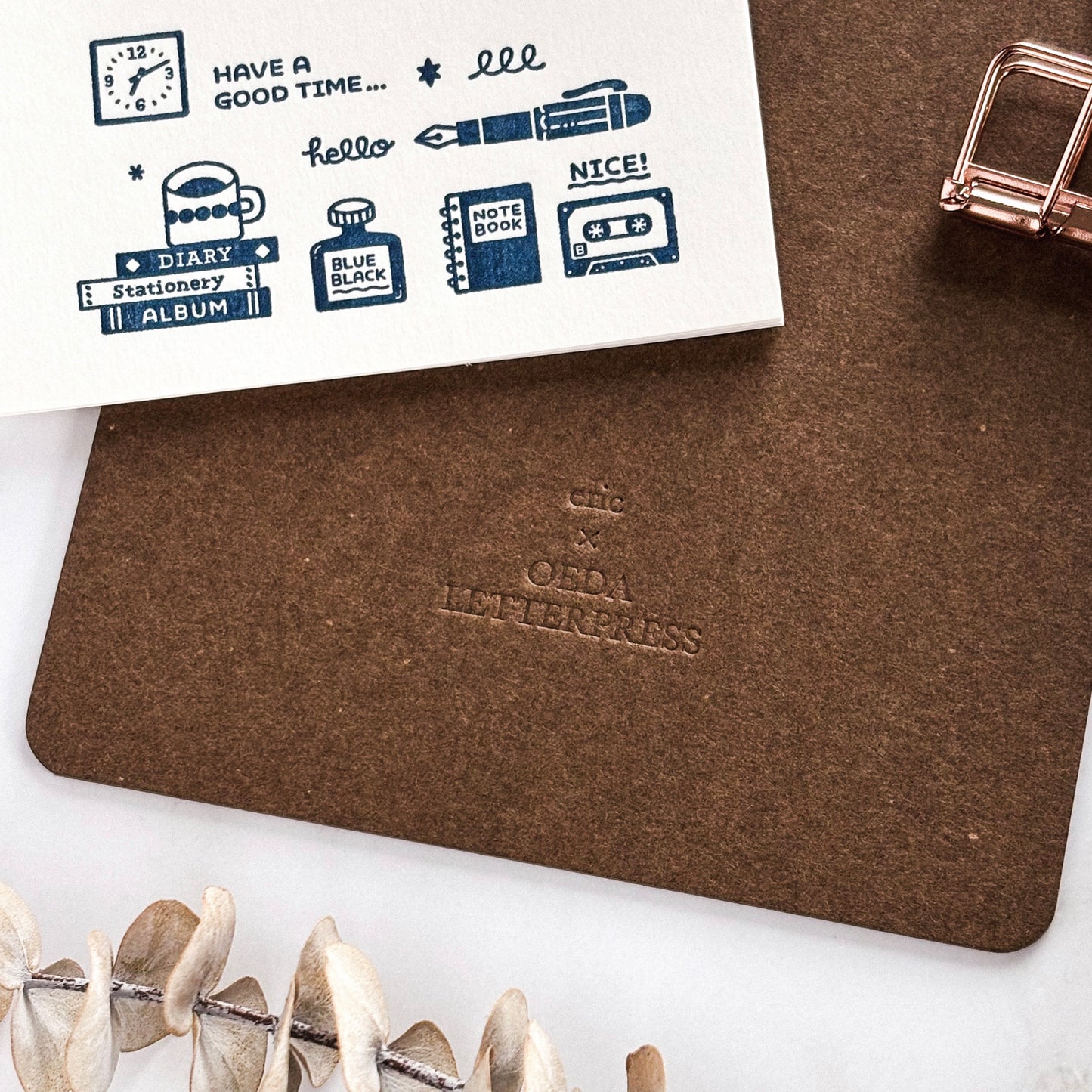 eric Letterpress Clipboard