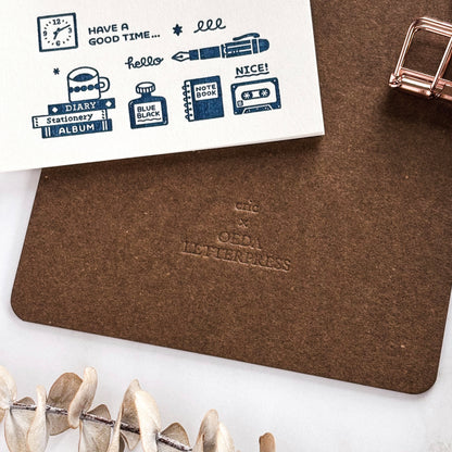 eric Letterpress Clipboard