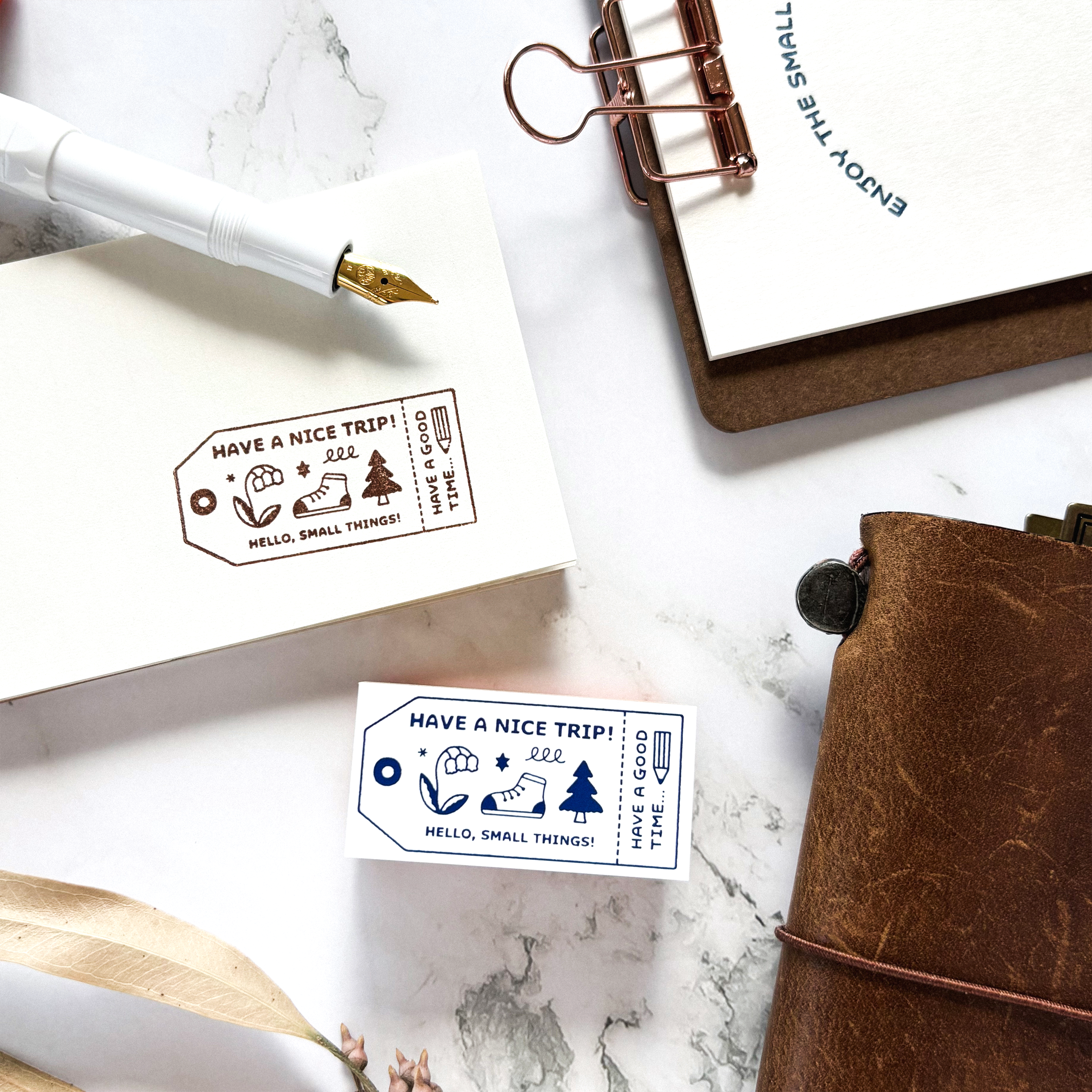 【当店限定】eric x CTFJ / スタンプ「Have a nice trip!」