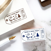 【当店限定】eric x CTFJ / スタンプ「Have a nice trip!」