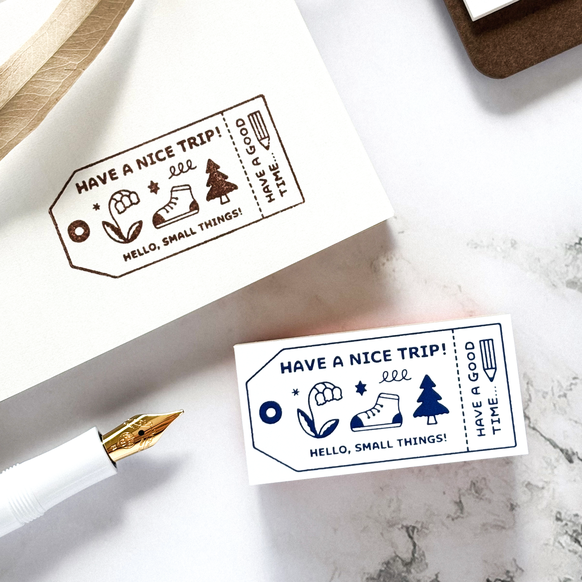 【当店限定】eric x CTFJ / スタンプ「Have a nice trip!」