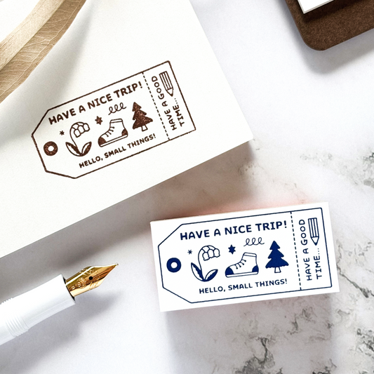 CTFJ x eric Rubber Stamp - Have a nice trip!