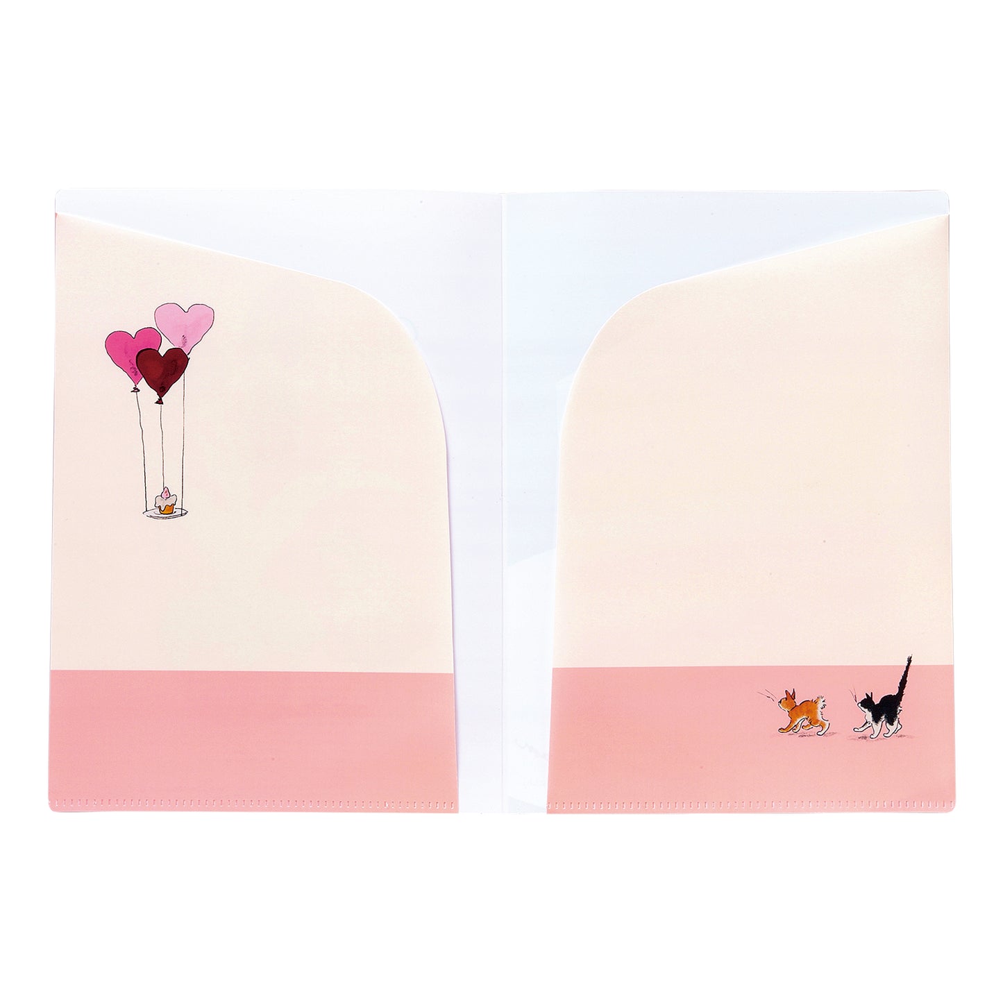 Rei Kurahashi / A5 Pocket Clear Folder - Flower