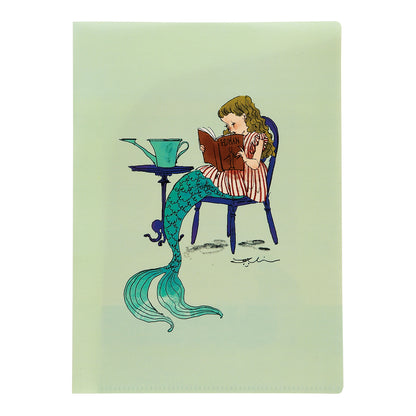 Rei Kurahashi / A5 Pocket Clear Folder - Mermaid