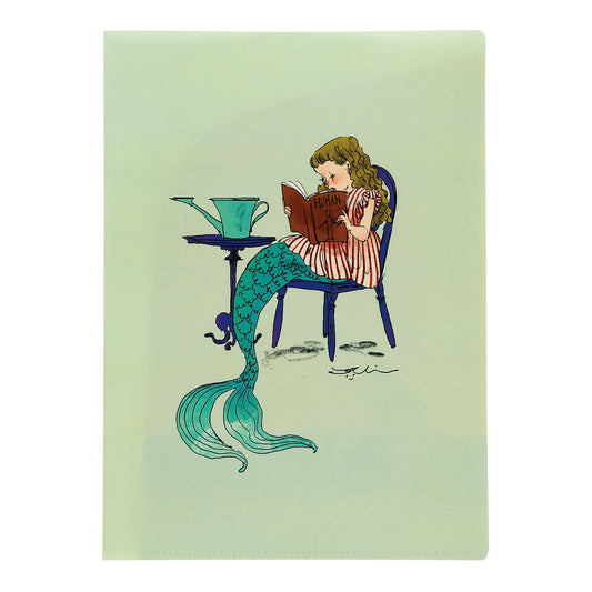 Rei Kurahashi / A5 Pocket Clear Folder - Mermaid