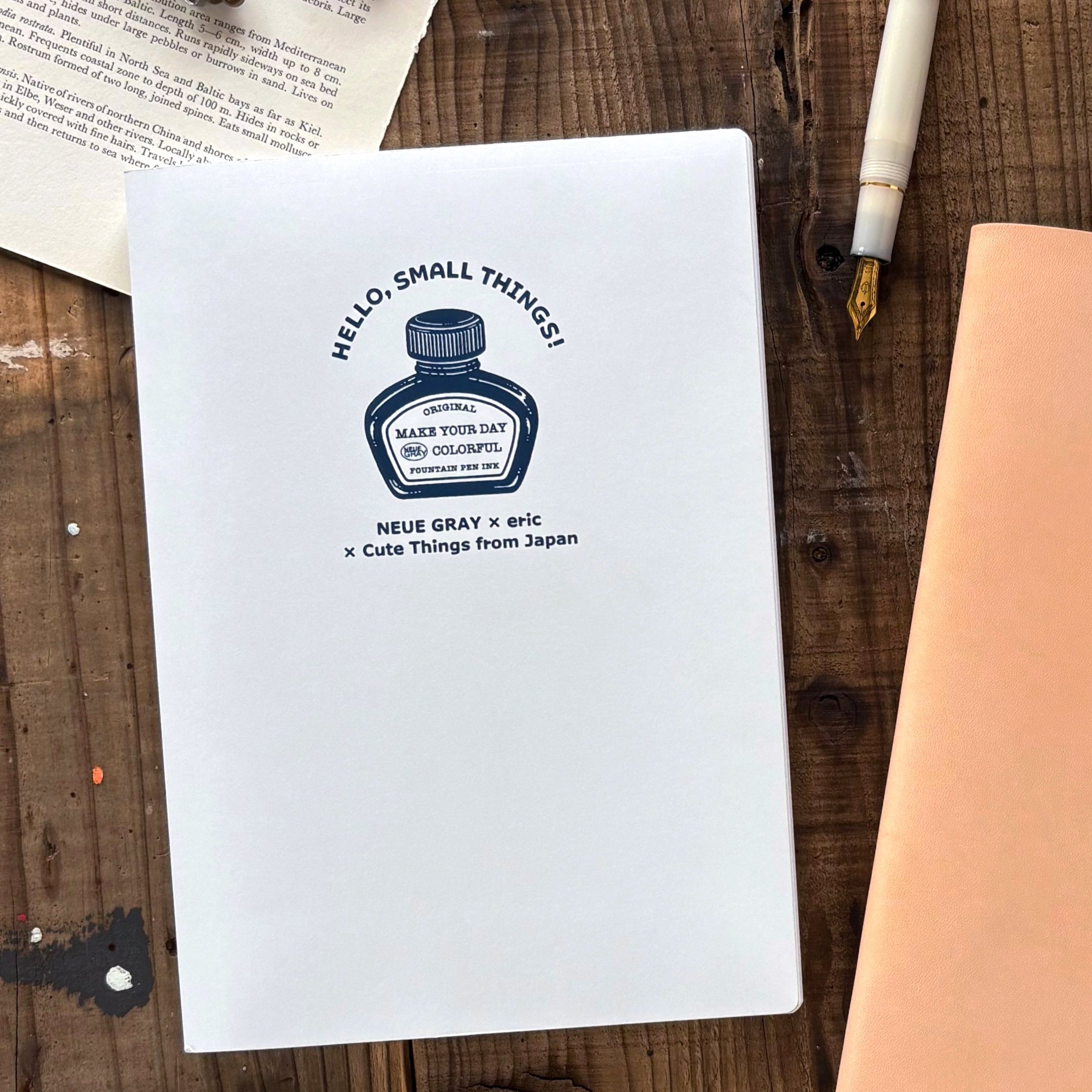Limited Edition eric x neue gray x CTFJ / Notebook - A5 Plain (192 pages)