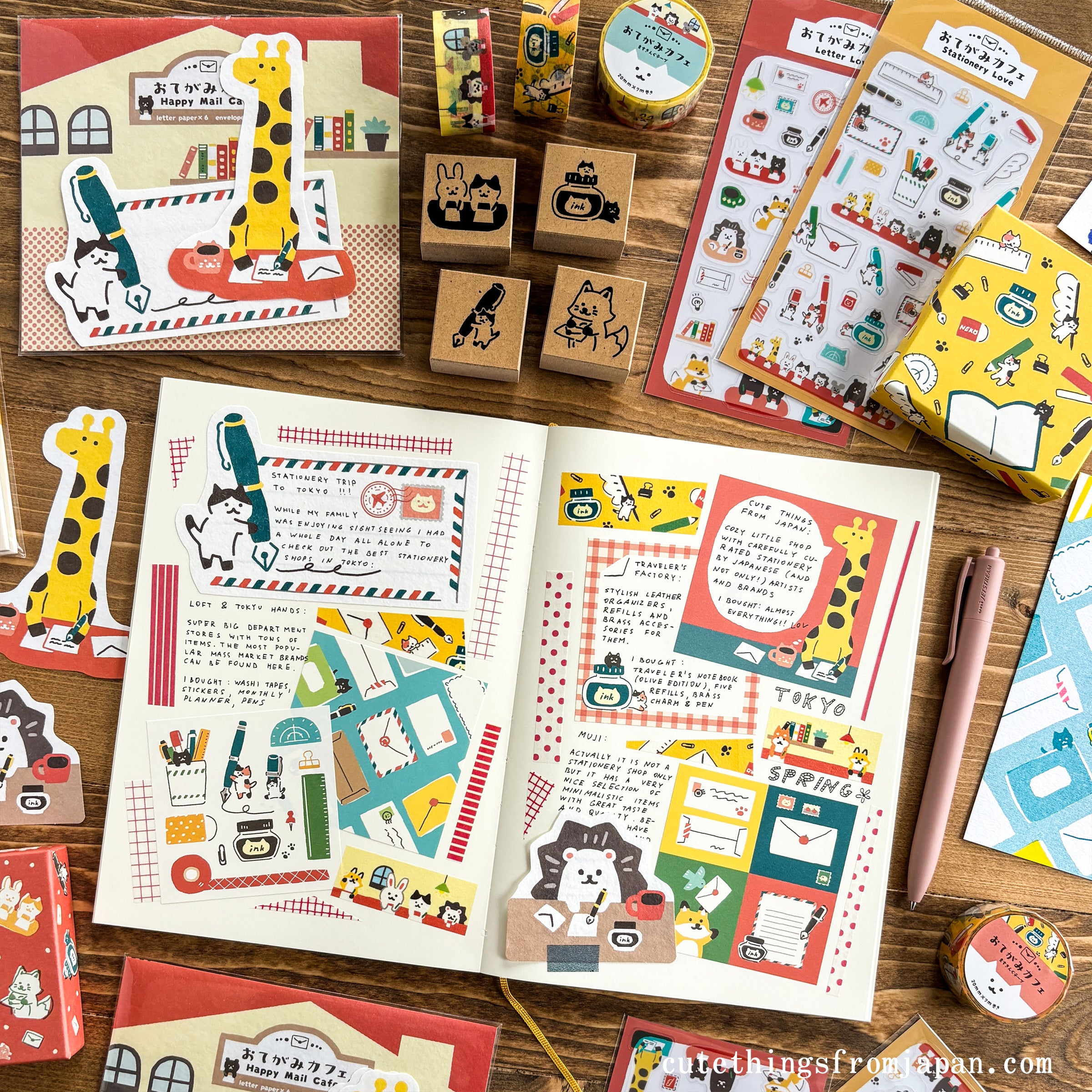 CTFJ x Furukawa Paper / Washi Tape - Stationery Love