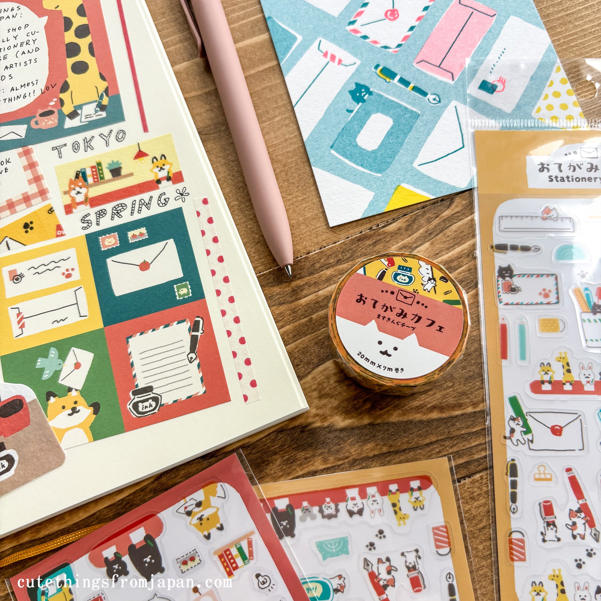 CTFJ x Furukawa Paper / Washi Tape - Stationery Love
