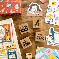 Rubber Stamp Box Set - You Got Mail – Cute Things from Japan