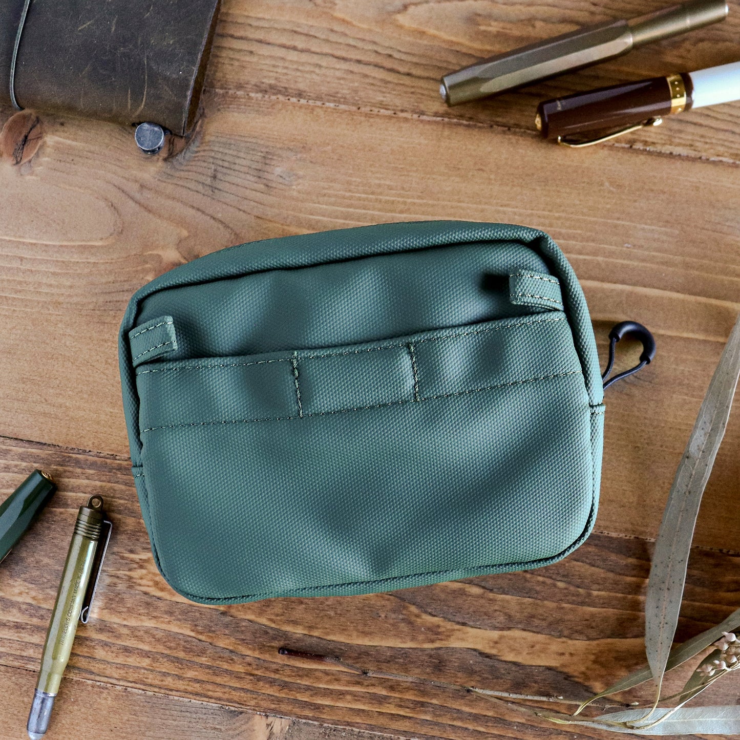 Delfonics Utility Pouch - Water Repellent (Deep Green / Size XS)