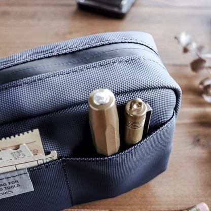 Delfonics Utility Pouch - Water Repellent (Deep Blue / Size XS)