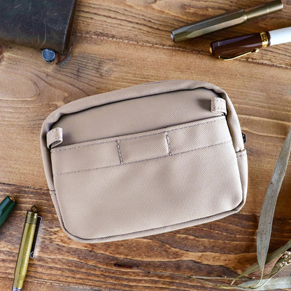 Delfonics Utility Pouch - Water Repellent (Beige / Size XS)