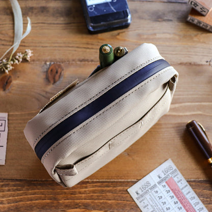 Delfonics Utility Pouch - Water Repellent (Beige / Size XS)