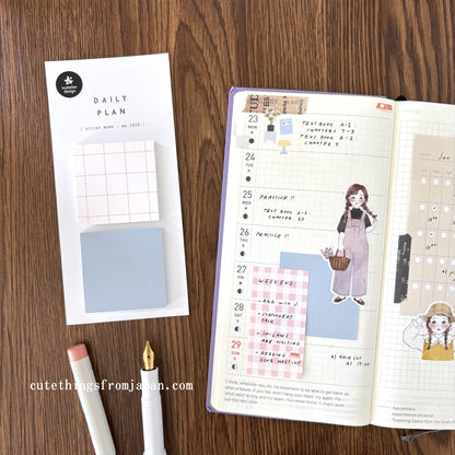 Daily Plan Sticky Note  - Square