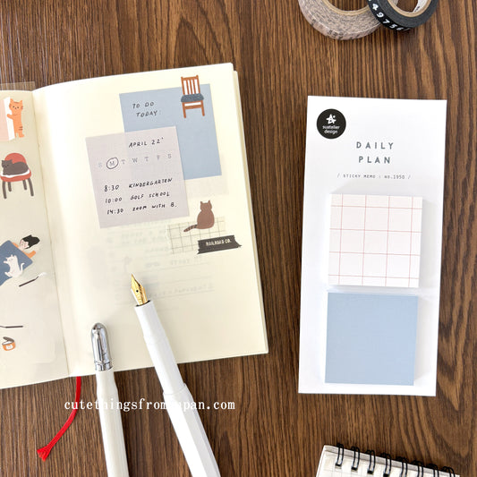 Daily Plan Sticky Note  - Square