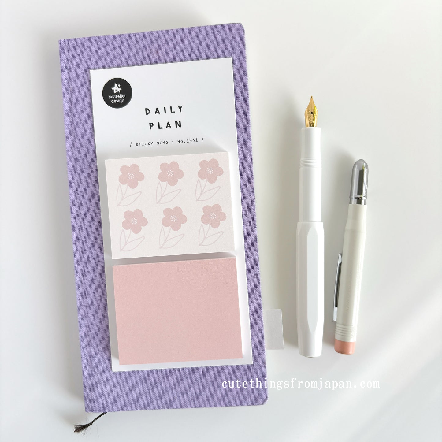 Daily Plan Sticky Note  - Flower