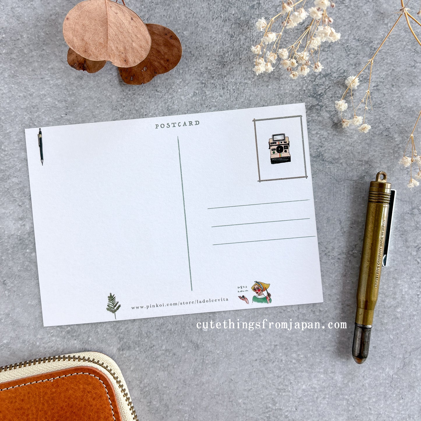 La Dolce Vita Postcard - Friendship