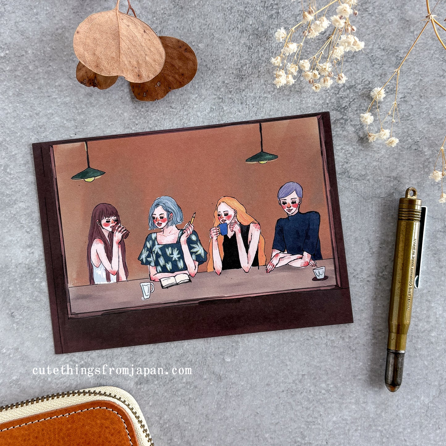 La Dolce Vita Postcard - Friendship
