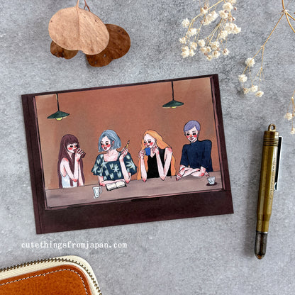 La Dolce Vita Postcard - Friendship