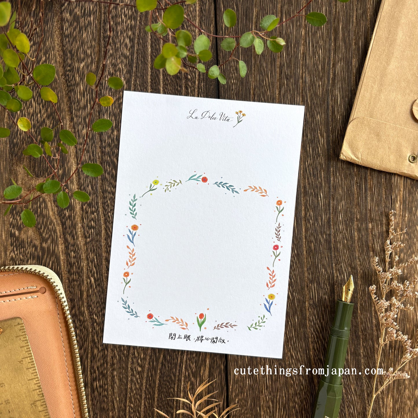La Dolce Vita Postcard - Capture the Beautiful Moment