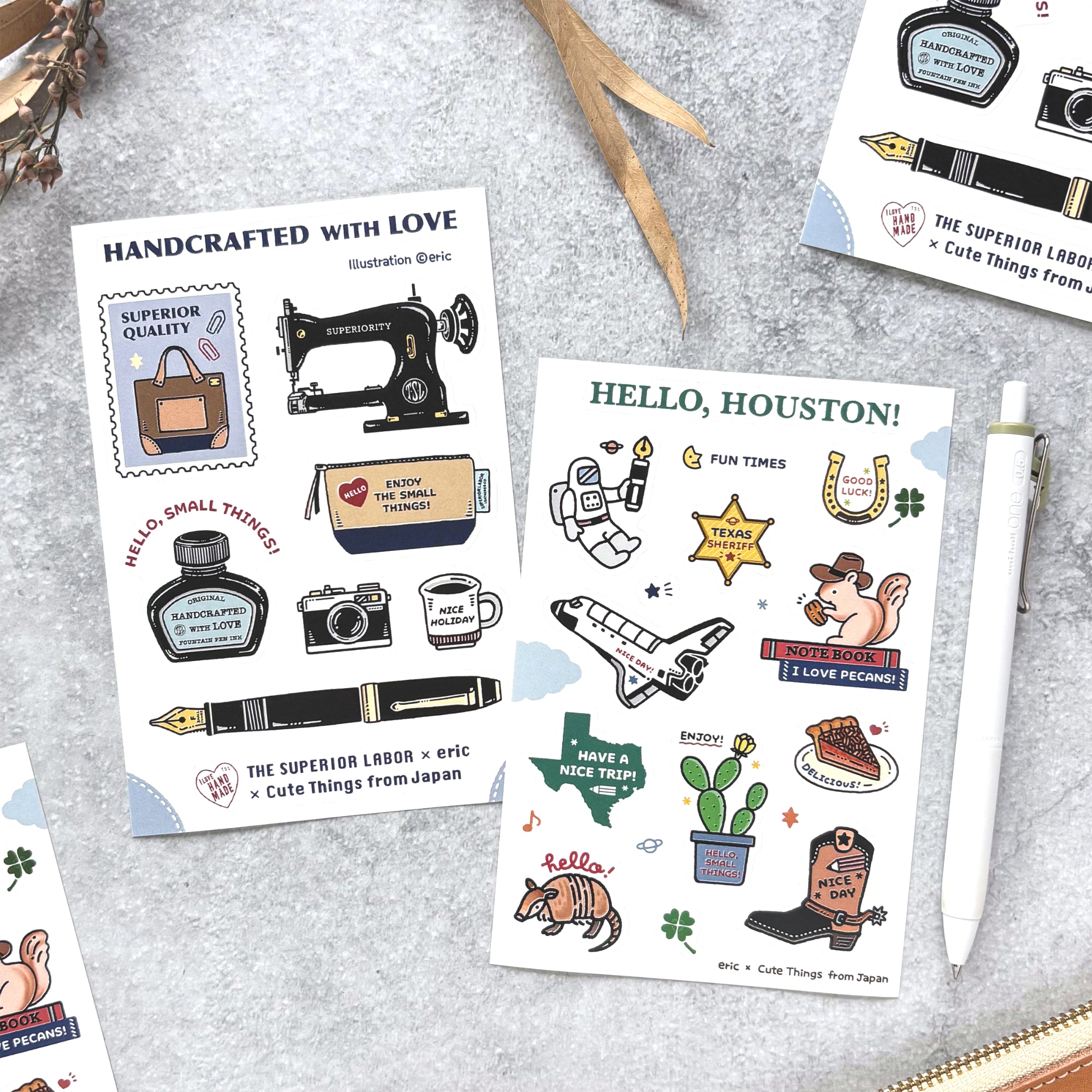 [Limited Edition] TSL x eric x CTFJ / Houston Event Special Stickers