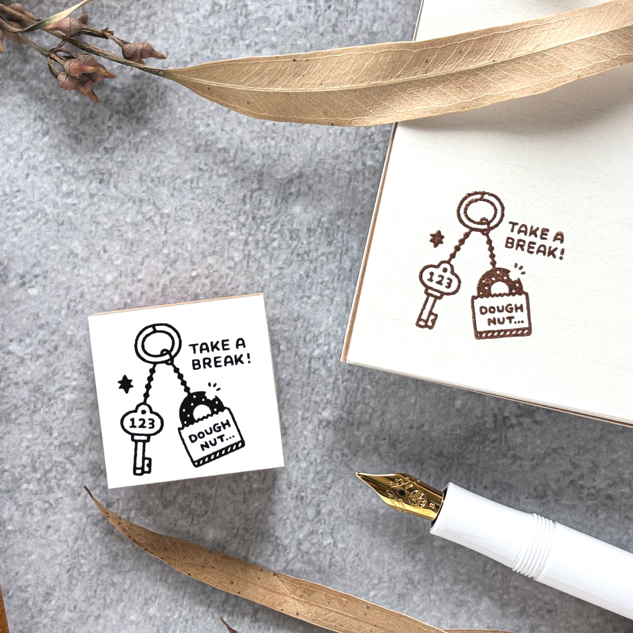 eric x CTFJ / Rubber Stamp - Take a break