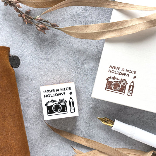 eric x CTFJ / Rubber Stamp - Have a nice holiday