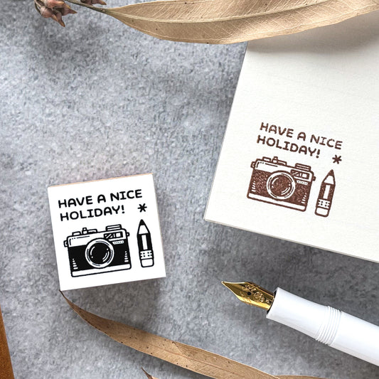 eric x CTFJ / Rubber Stamp - Have a nice holiday