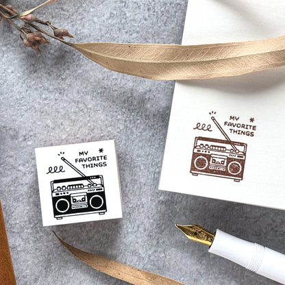 eric x CTFJ / Rubber Stamp - My Favorite Things