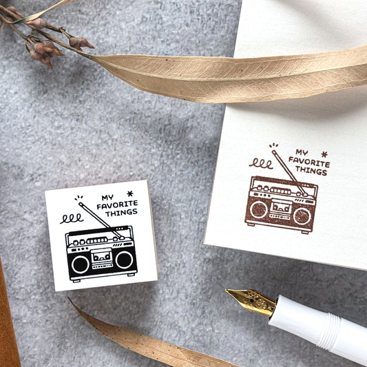 eric x CTFJ / Rubber Stamp - My Favorite Things