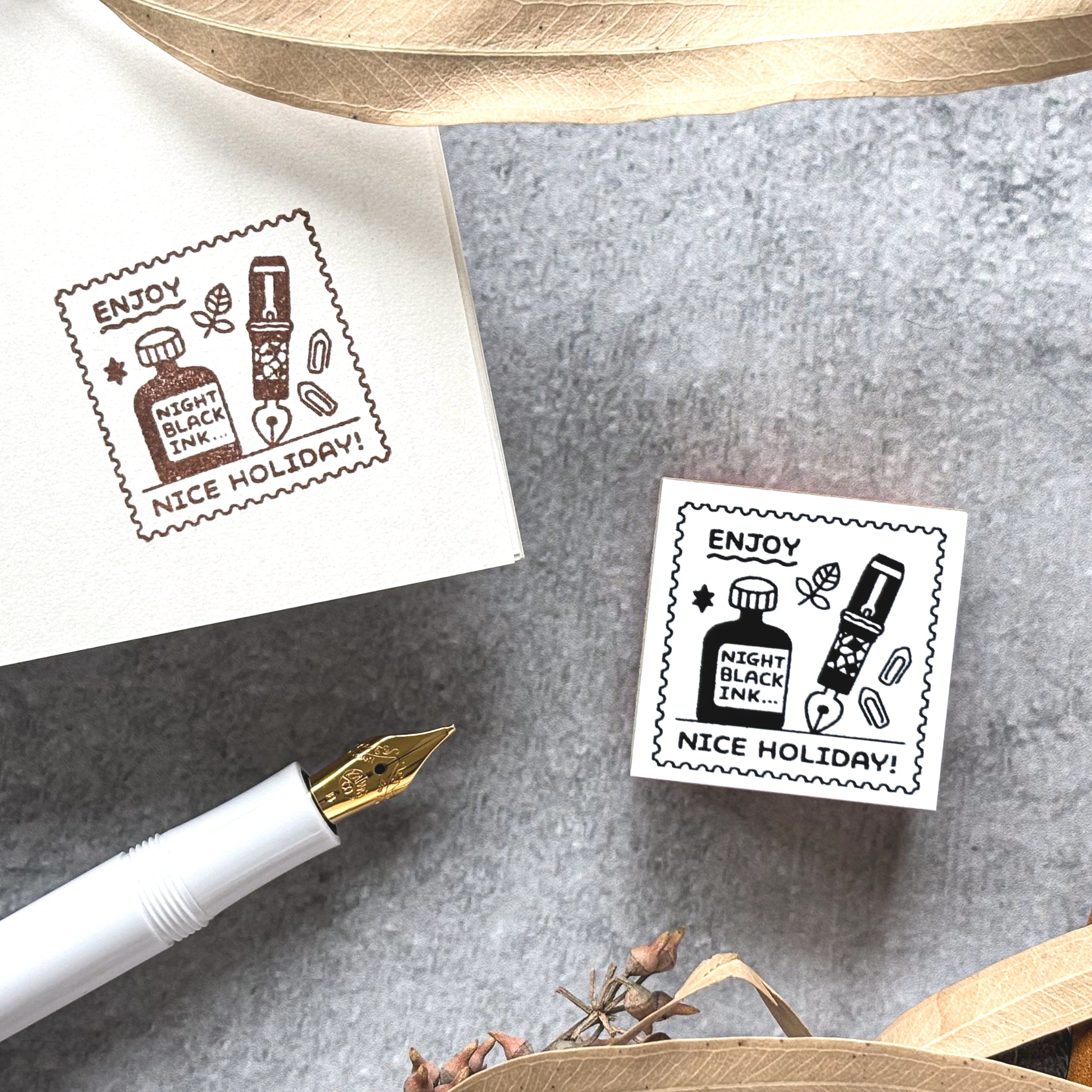eric x CTFJ / Rubber Stamp - Enjoy