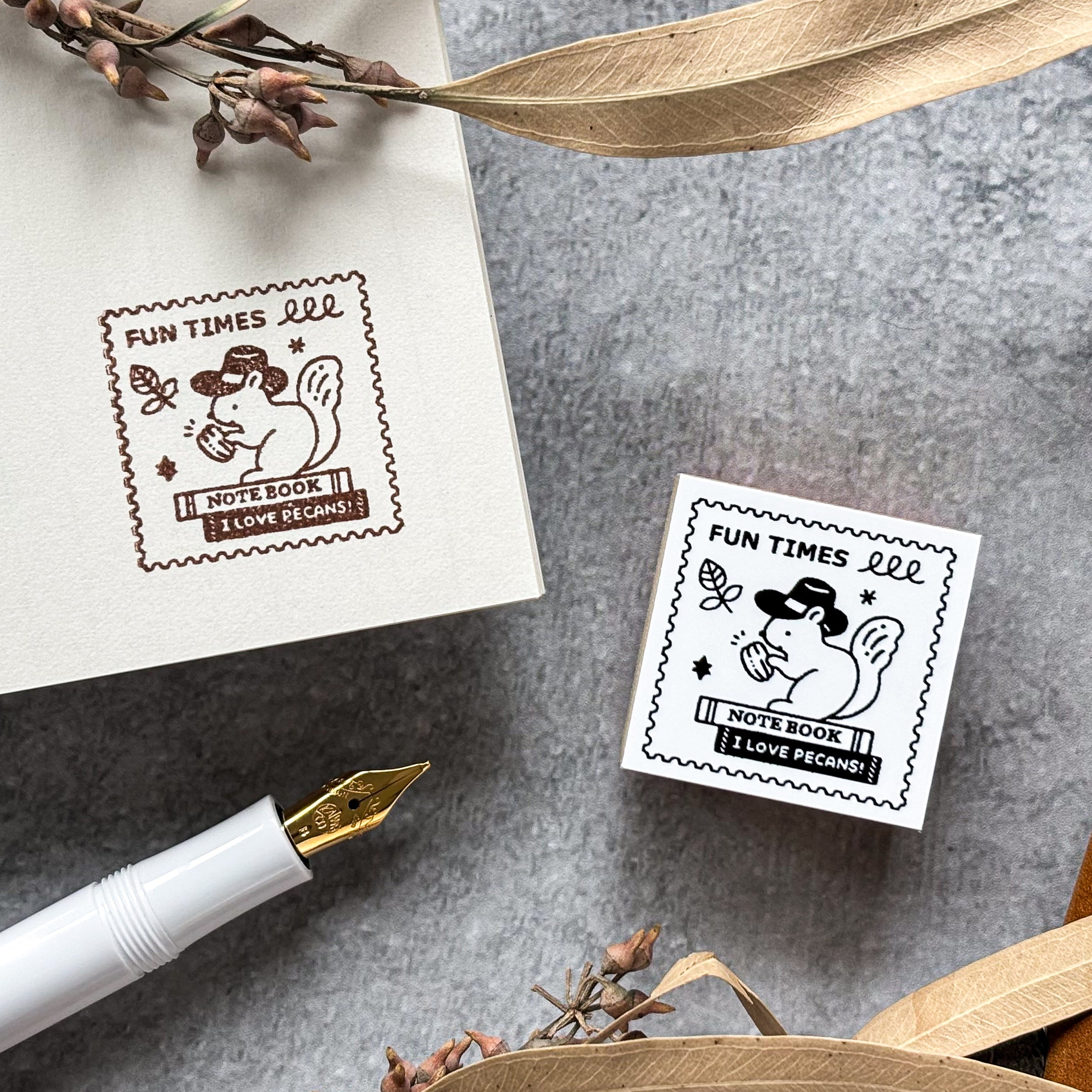 Limited Edition / eric TX Rubber Stamps (4 designs)