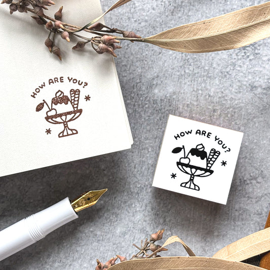 eric x CTFJ / Rubber Stamp - How are you?