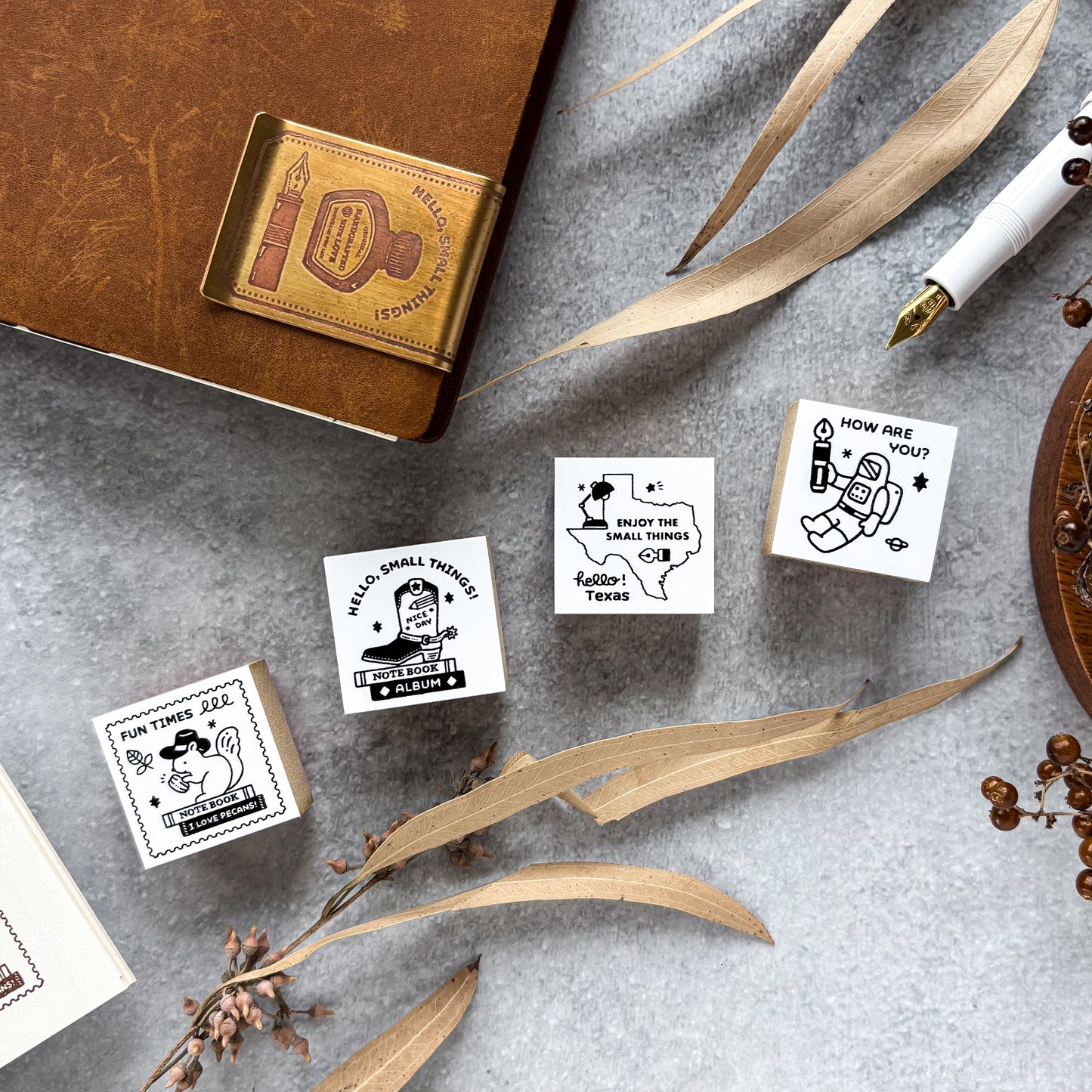 [Houston Exclusive] eric TX Rubber Stamps (4 designs)
