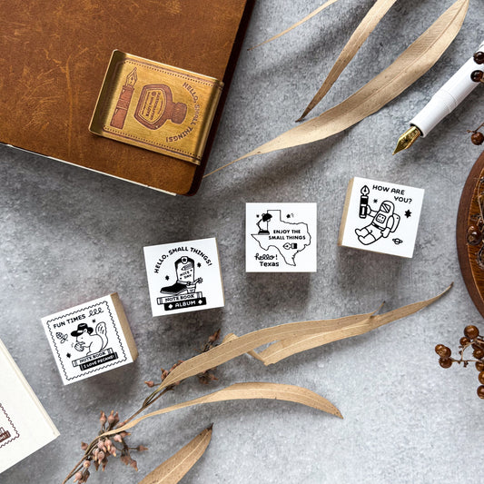 [Houston Exclusive] eric TX Rubber Stamps (4 designs)