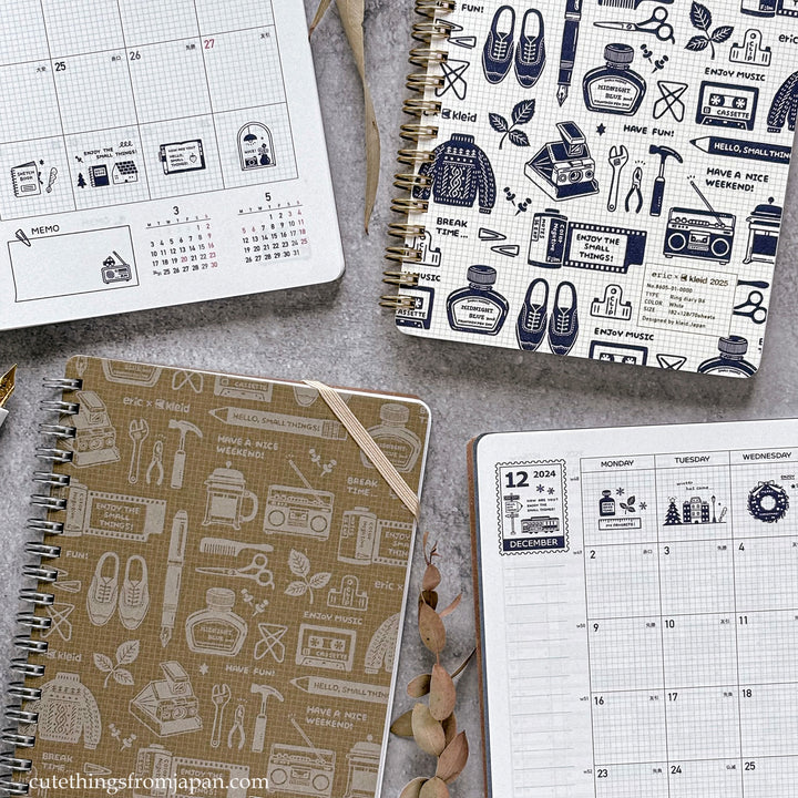 eric 2025 Planner - (4 Colors / B6 Size)