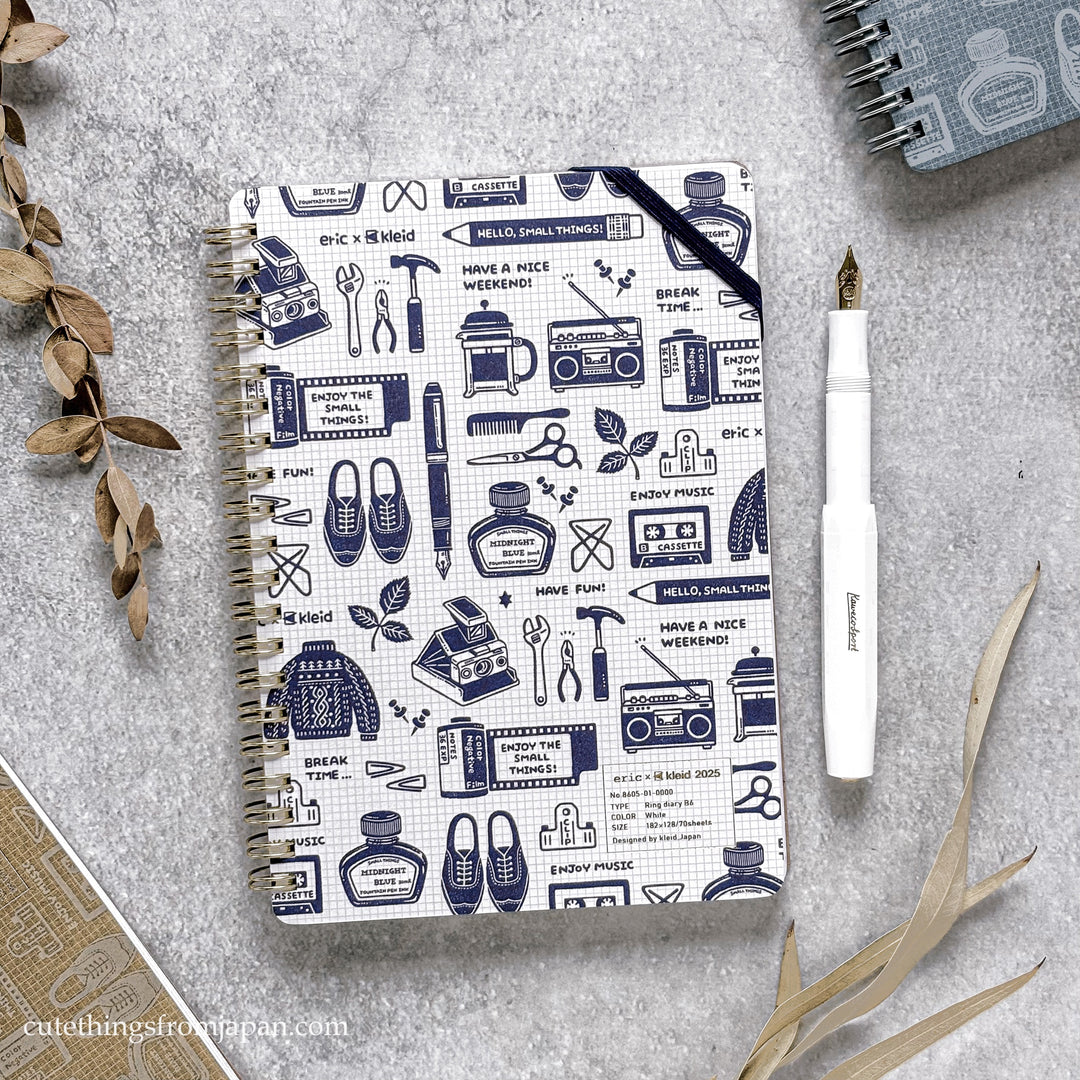 eric 2025 Planner - (4 Colors / B6 Size)