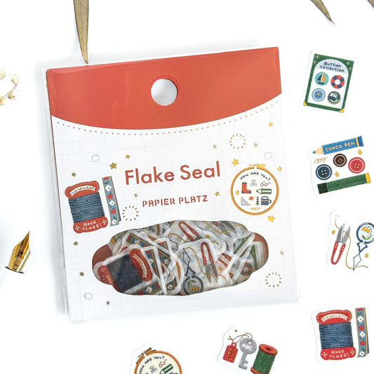 eric / Flake Stickers - Sewing