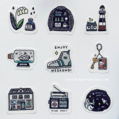 Flake Stickers - Nice Day