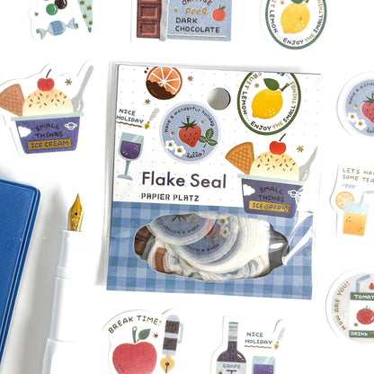 eric / フレークシール「Fruits」