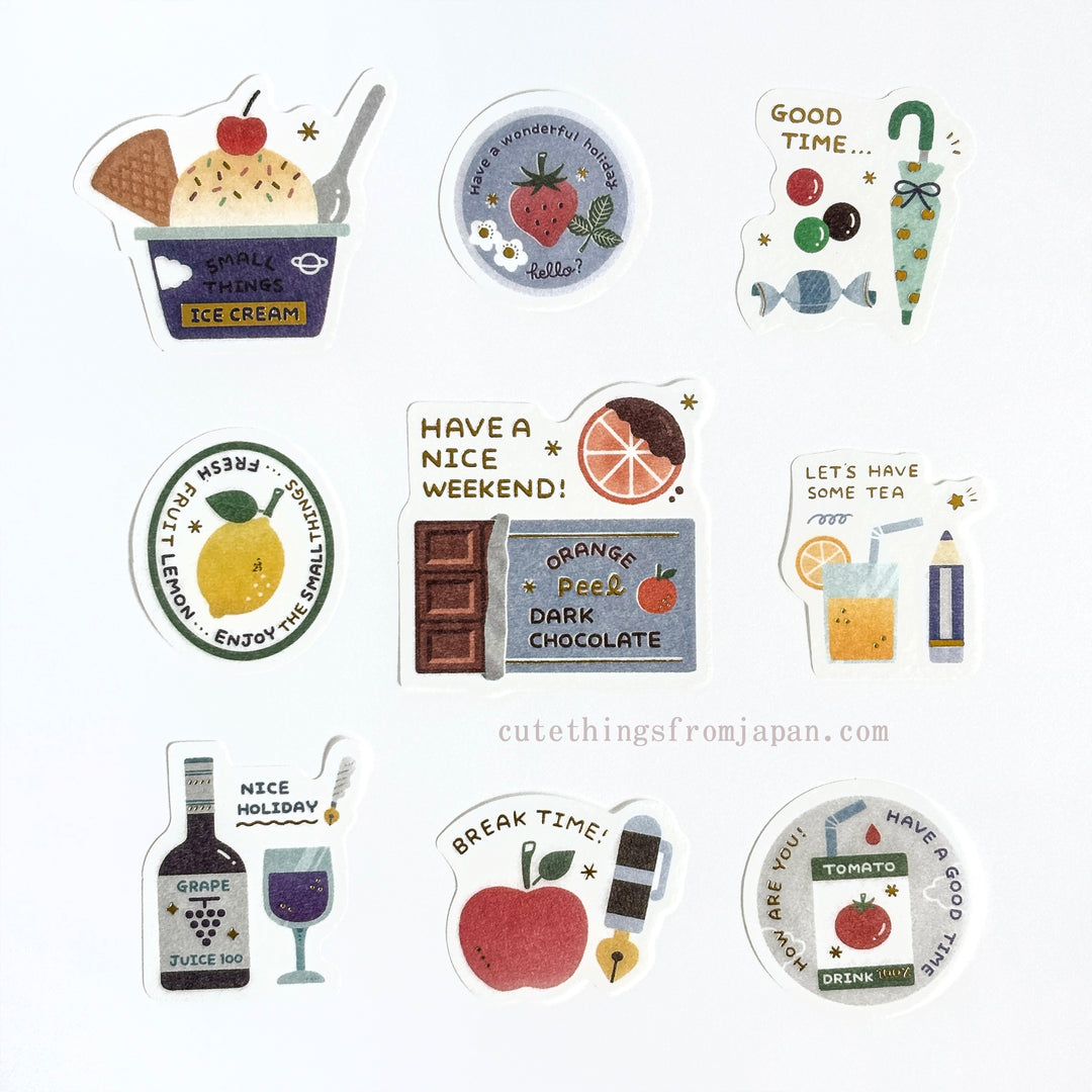 eric Flake Stickers - Fruits